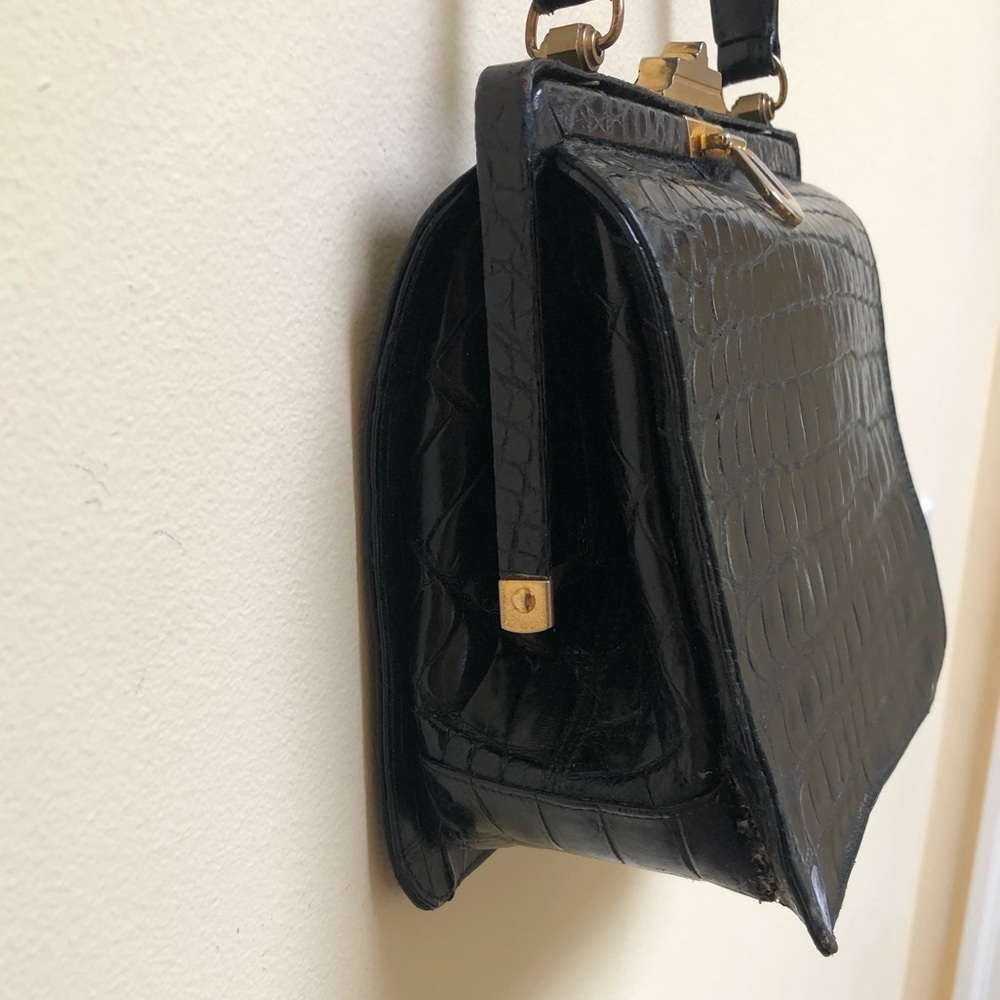 🐊 Saks vintage (genuine) alligator skin bag 🐊 - Picture 5 of 16